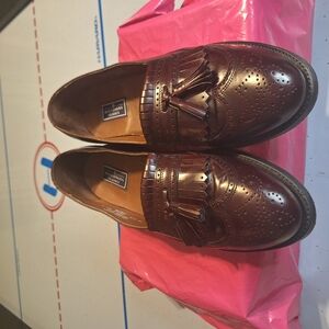 Bostonian Leather Men's Loafers. Size 10 D